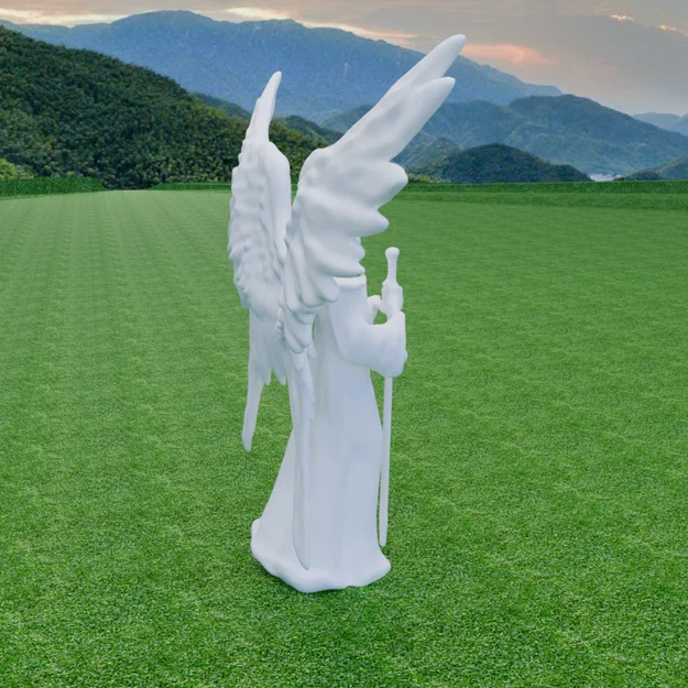 Mô hình Dark Knight Angel (Thiên Thần Kỵ Sĩ Bóng Đêm) - Image 9