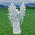 Mô hình 3D Nữ Hiệp Sĩ Thiên Thần Bóng Tối - Dark Angel Knight - Thumbnail 10