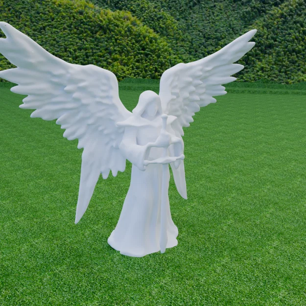 Mô hình Dark Knight Angel (Thiên Thần Kỵ Sĩ Bóng Đêm) - Image 11