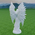 Mô hình 3D Nữ Hiệp Sĩ Thiên Thần Bóng Tối - Dark Angel Knight - Thumbnail 12