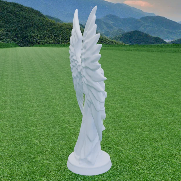 Mô hình 3D Nữ Hiệp Sĩ Thiên Thần Bóng Tối - Dark Angel Knight - Image 13