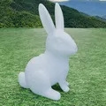 Mô hình chú thỏ phục sinh Easter Bunny dễ thương cho máy in 3D - Thumbnail 1
