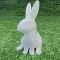 Mô hình chú thỏ phục sinh Easter Bunny dễ thương cho máy in 3D - Thumbnail 2