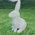 Mô hình chú thỏ phục sinh Easter Bunny dễ thương cho máy in 3D - Thumbnail 4