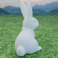 Mô hình chú thỏ phục sinh Easter Bunny dễ thương cho máy in 3D - Thumbnail 8