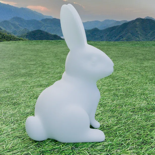 Mô hình chú thỏ phục sinh Easter Bunny dễ thương cho máy in 3D - Image 9