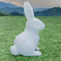 Mô hình chú thỏ phục sinh Easter Bunny dễ thương cho máy in 3D - Thumbnail 9