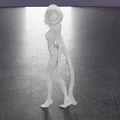 Mô hình 3D Devil Woman - Tượng nữ quỷ đầy ma mị - Thumbnail 4