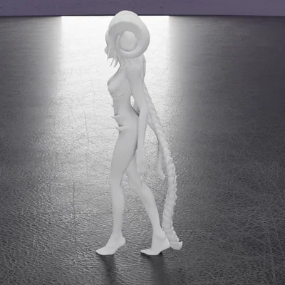 Mô hình 3D Devil Woman - Tượng nữ quỷ đầy ma mị