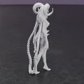 Mô hình 3D Devil Woman - Tượng nữ quỷ đầy ma mị - Thumbnail 8