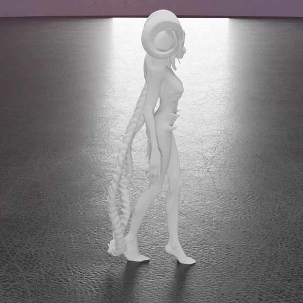 Mô hình 3D Devil Woman - Tượng nữ quỷ đầy ma mị - Image 9