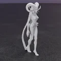 Mô hình 3D Devil Woman - Tượng nữ quỷ đầy ma mị - Thumbnail 10