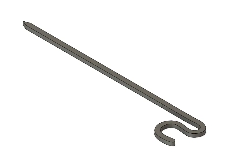 Cọc đỡ cây cảnh Shepherd Hook - Thiết kế in 3D thông minh - Image 1