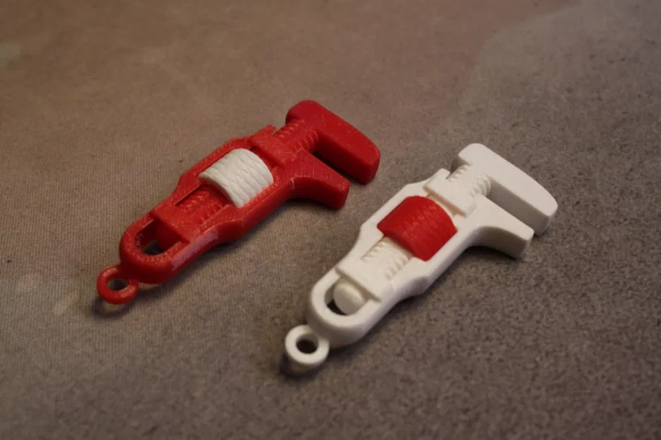 Cờ lê điều chỉnh mini làm móc khóa - Image 1