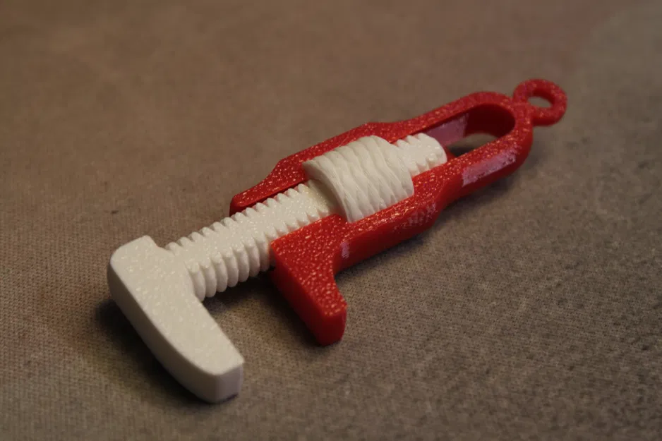 Cờ lê điều chỉnh mini làm móc khóa - Image 3