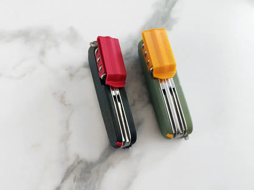 Kẹp cài túi quần cho dao đa năng Victorinox 91mm (In 3D) - Image 1