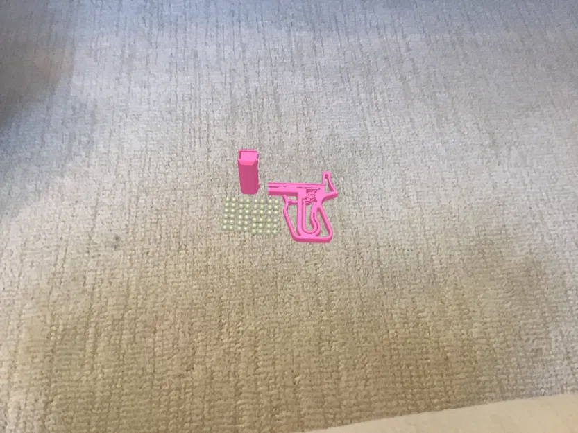 Mô hình súng đồ chơi BB gun in 3D đơn giản dễ lắp ráp - Image 3