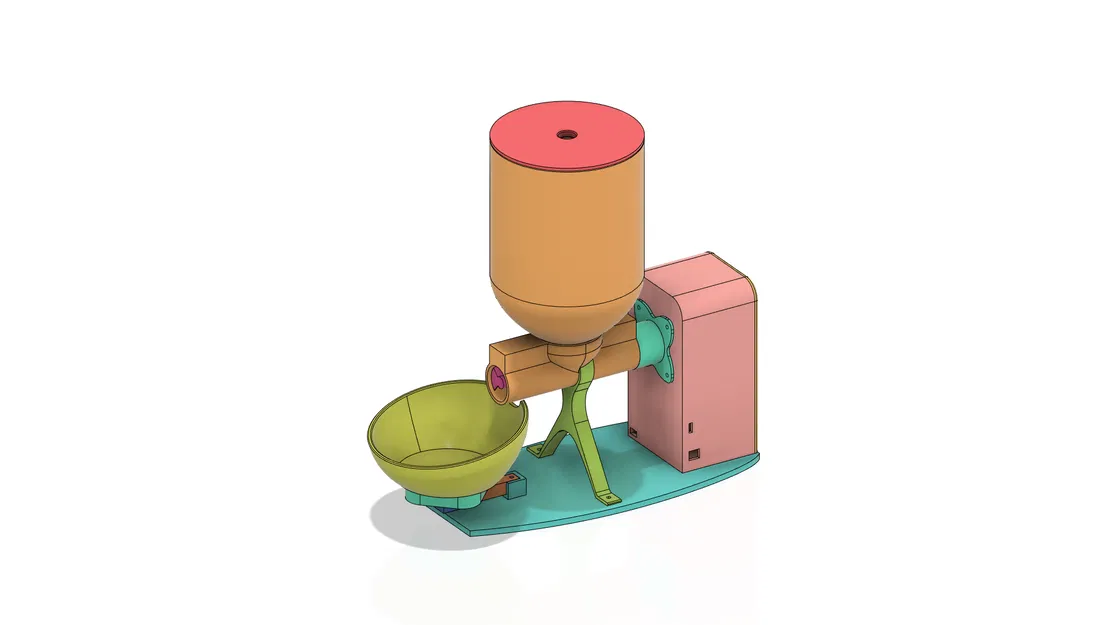 Máy cho thú cưng ăn tự động in 3D: Giải pháp thông minh định lượng chính xác - Image 1
