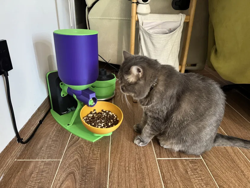 Máy cho thú cưng ăn tự động in 3D: Giải pháp thông minh định lượng chính xác - Image 12