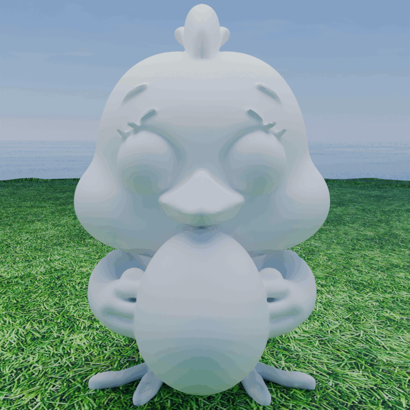 Chú Gà Con Phục Sinh (Easter Chick) - Thumbnail 1