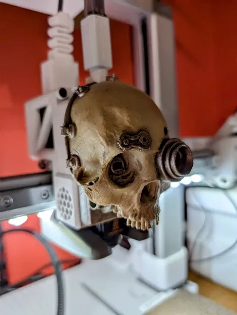 Nắp che đầu đùn Servo Skull cho Bambu Lab A1 / A1 Mini - Image 1