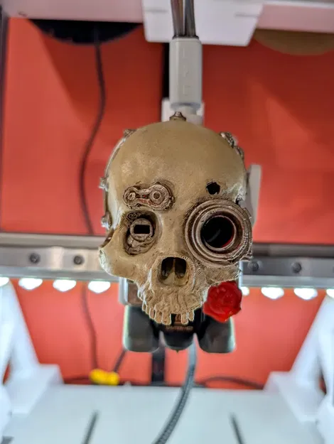 Nắp che đầu đùn Servo Skull cho Bambu Lab A1 / A1 Mini - Image 2