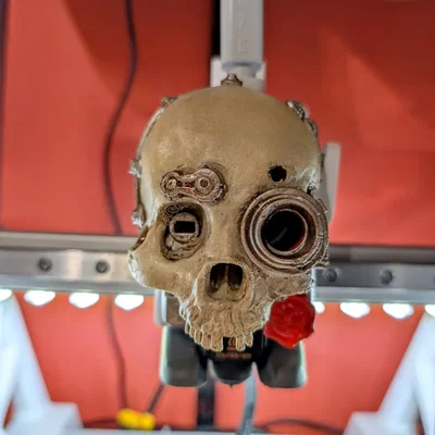 Nắp che đầu đùn Servo Skull cho Bambu Lab A1 / A1 Mini