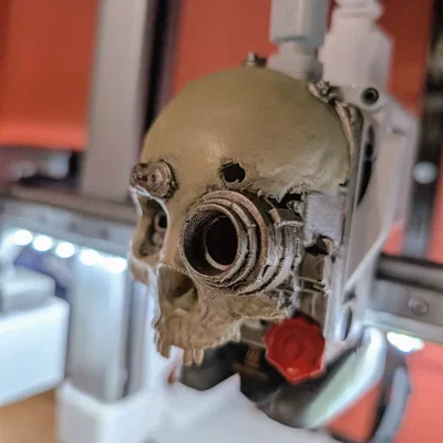 Nắp che đầu đùn Servo Skull cho Bambu Lab A1 / A1 Mini