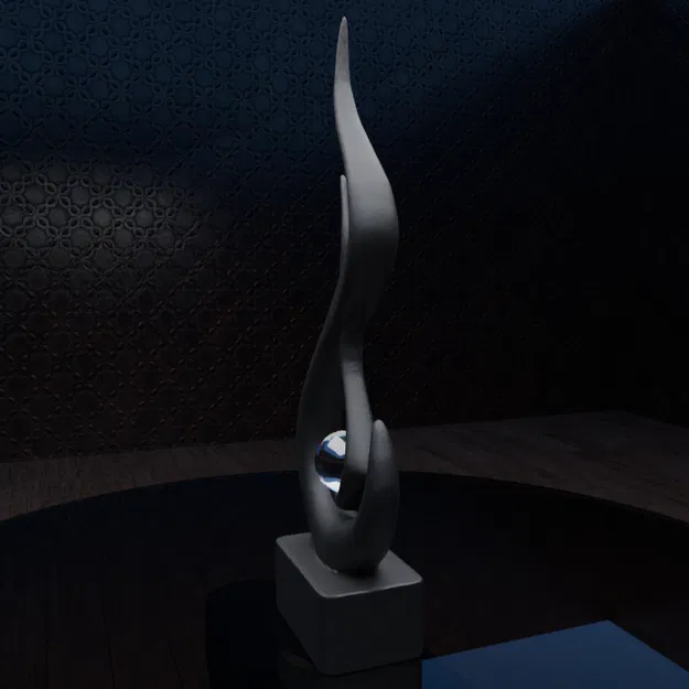 Mô hình trang trí nghệ thuật trừu tượng hiện đại cho không gian sống - Image 3