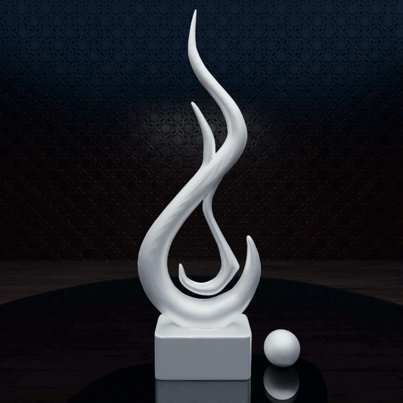 Mô hình trang trí nghệ thuật trừu tượng hiện đại cho không gian sống - Image 5