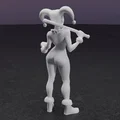 Mô hình 3D Harley Quinn ấn tượng - Tải ngay file STL chất lượng cao - Thumbnail 8