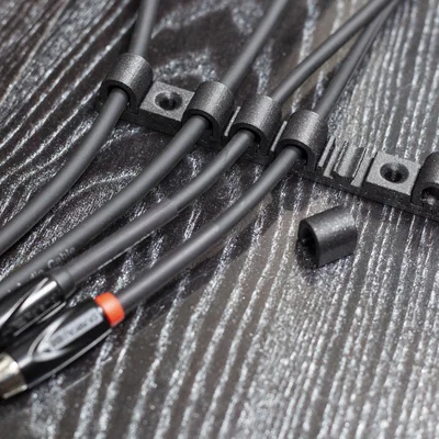 Bộ kẹp quản lý dây cáp dưới bàn