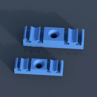 Bộ kẹp quản lý dây cáp dưới bàn