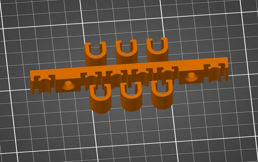 Bộ kẹp quản lý dây cáp dưới bàn - Image 4