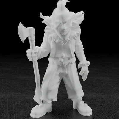 Gã Hề Kinh Dị Cầm Rìu (Creepy Clown with Axe)