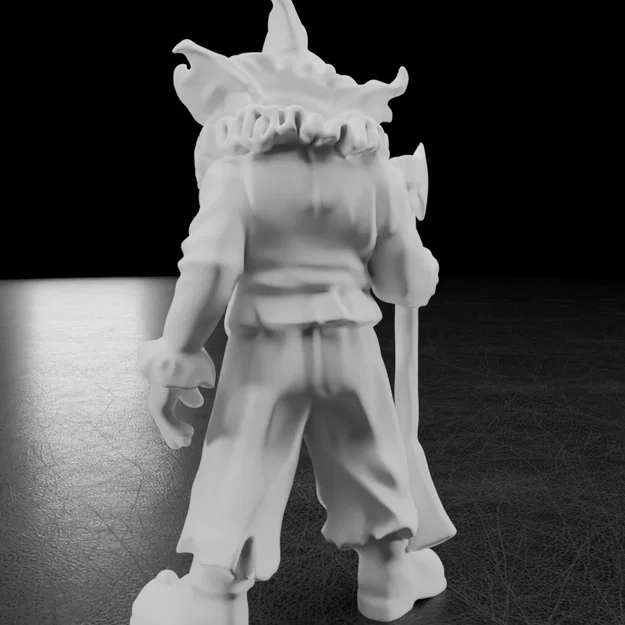 Gã Hề Kinh Dị Cầm Rìu (Creepy Clown with Axe) - Image 17