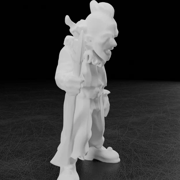 Gã Hề Kinh Dị Cầm Rìu (Creepy Clown with Axe) - Image 18