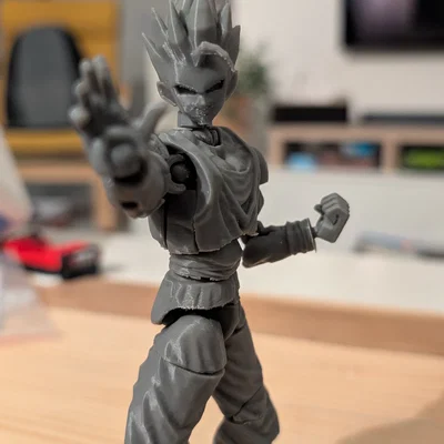 Mô hình đầu Gohan Ultime cho Dummy 13 siêu ngầu