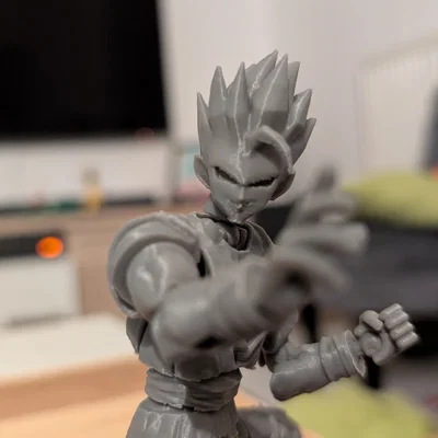 Mô hình đầu Gohan Ultime cho Dummy 13 siêu ngầu