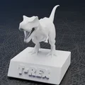 Mô hình khủng long T-REX để bàn in 3D cực ngầu - Thumbnail 1