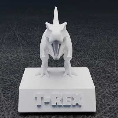 Mô hình khủng long T-REX để bàn in 3D cực ngầu