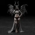 Mô hình 3D Evil Woman - Nữ quỷ đầy ma mị - Thumbnail 1