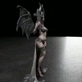 Mô hình 3D Evil Woman - Nữ quỷ đầy ma mị - Thumbnail 2