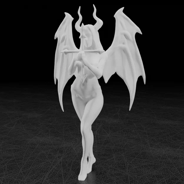 Mô hình Evil Woman - Nhân vật nữ ma mị phong cách Dark Fantasy - Image 3