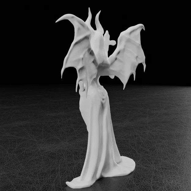 Mô hình 3D Evil Woman - Nữ quỷ đầy ma mị - Image 7