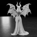 Mô hình 3D Evil Woman - Nữ quỷ đầy ma mị - Thumbnail 8