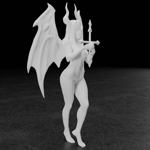 Mô hình Evil Woman - Nhân vật nữ ma mị phong cách Dark Fantasy - Image 10