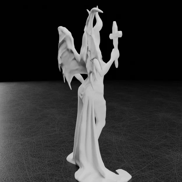 Mô hình 3D Evil Woman - Nữ quỷ đầy ma mị - Image 10