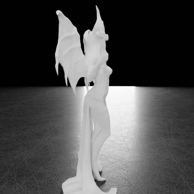 Mô hình 3D Evil Woman - Nữ quỷ đầy ma mị - Image 11