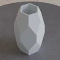 Mẫu lọ hoa trang trí hình học 3D (Geometric Vase) - Thumbnail 2